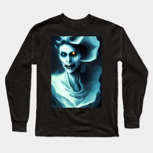 GHOSTLY HALLOWEEN VAMPIRE Long Sleeve T-Shirt